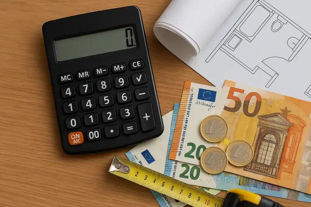 Budget und Kostenplanung für die Badsanierung