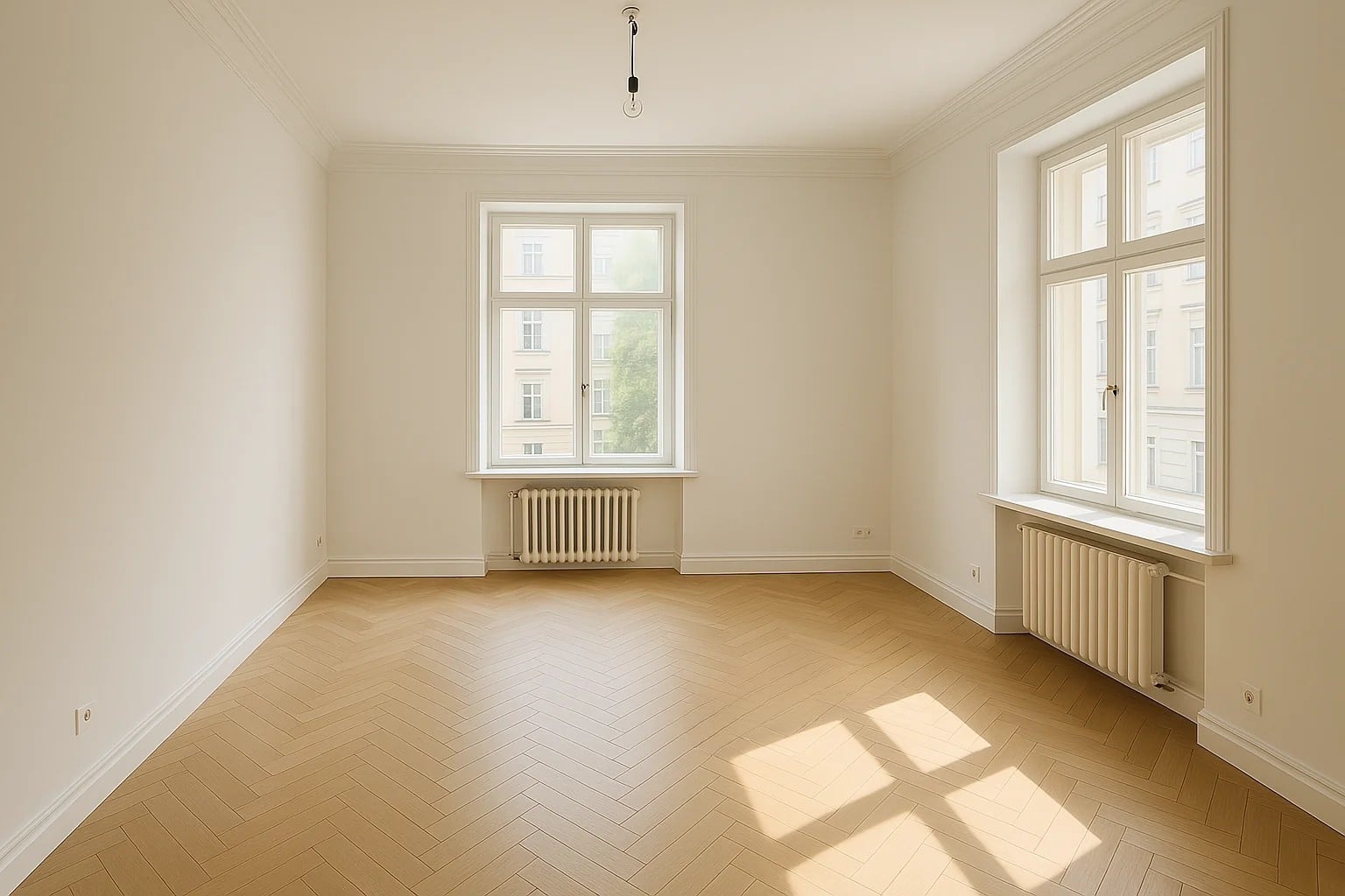 Wohnung nach der Sanierung