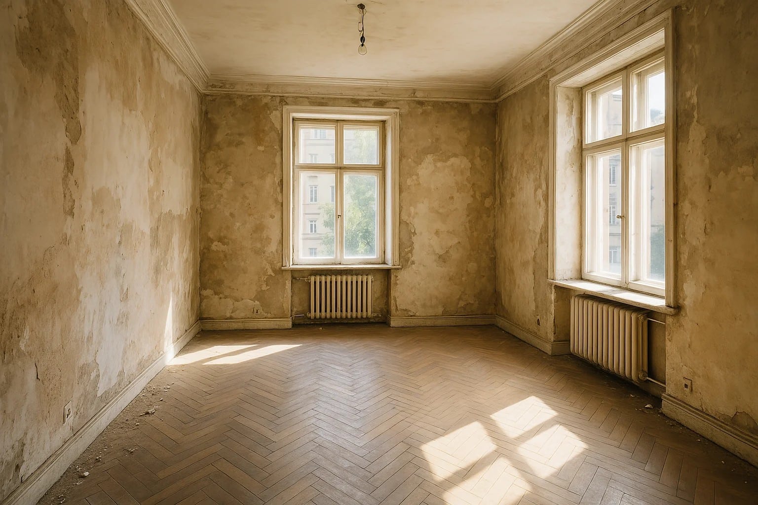 Wohnung im Sanierungsfall